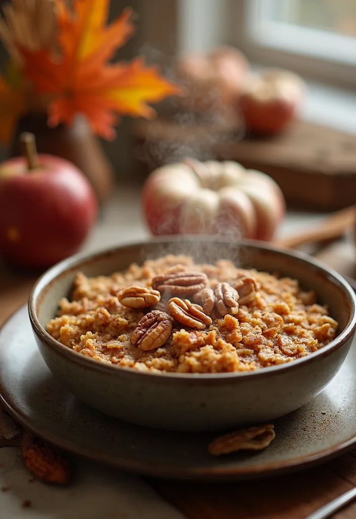 10 Apple Vegan Recipes for Cozy Seasonal Cooking - 2. Apple Cinnamon Oatmeal Bake