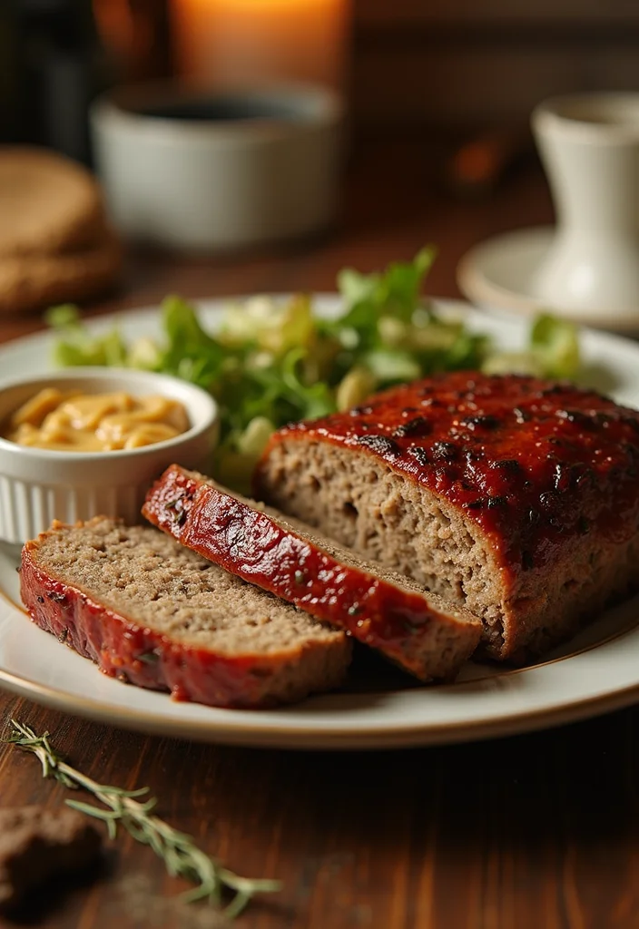 10 Best Keto Meatloaf Recipes for Cozy Low Carb Meals - 7. Mushroom and Thyme Meatloaf