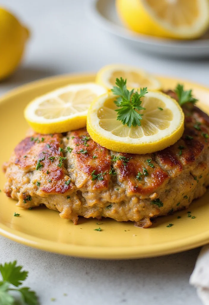 10 Best Keto Meatloaf Recipes for Cozy Low Carb Meals - 9. Lemon Herb Chicken Meatloaf