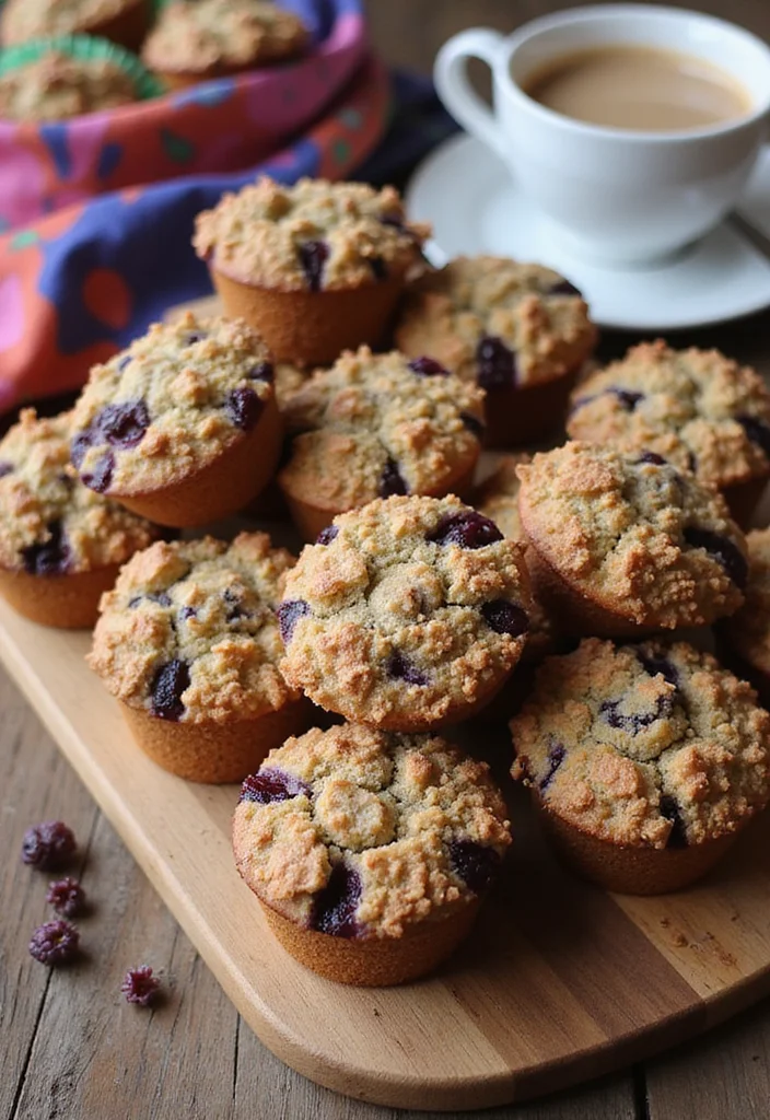 10 Blackberry Dessert Recipes for Juicy Seasonal Treats - 6. Blackberry Muffins with Streusel Topping