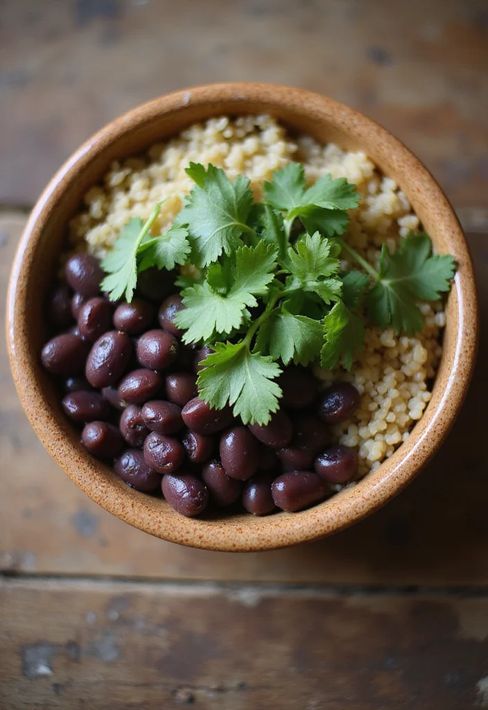 10 Five Ingredient Dinner Recipes Ready in Minutes - 9. Quinoa and Black Bean Bowl