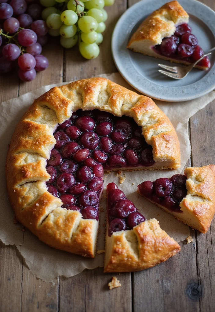 10 Gourmet Grape Dessert Recipes You Need to Try - 4. Grape Galette