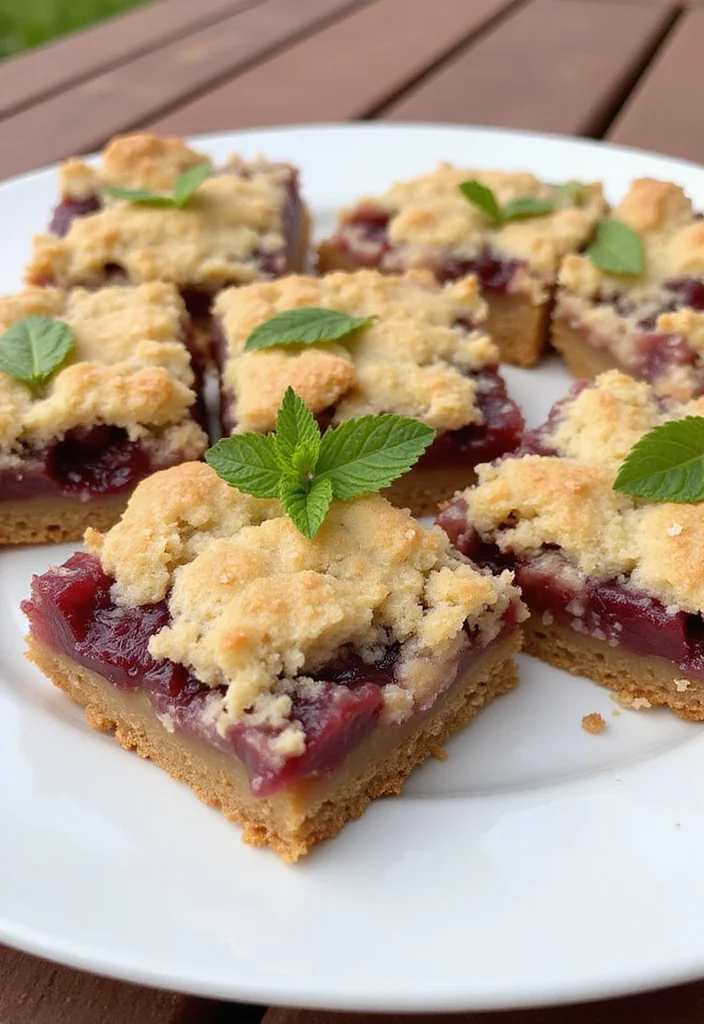 10 Gourmet Grape Dessert Recipes You Need to Try - 5. Grape Crumble Bars