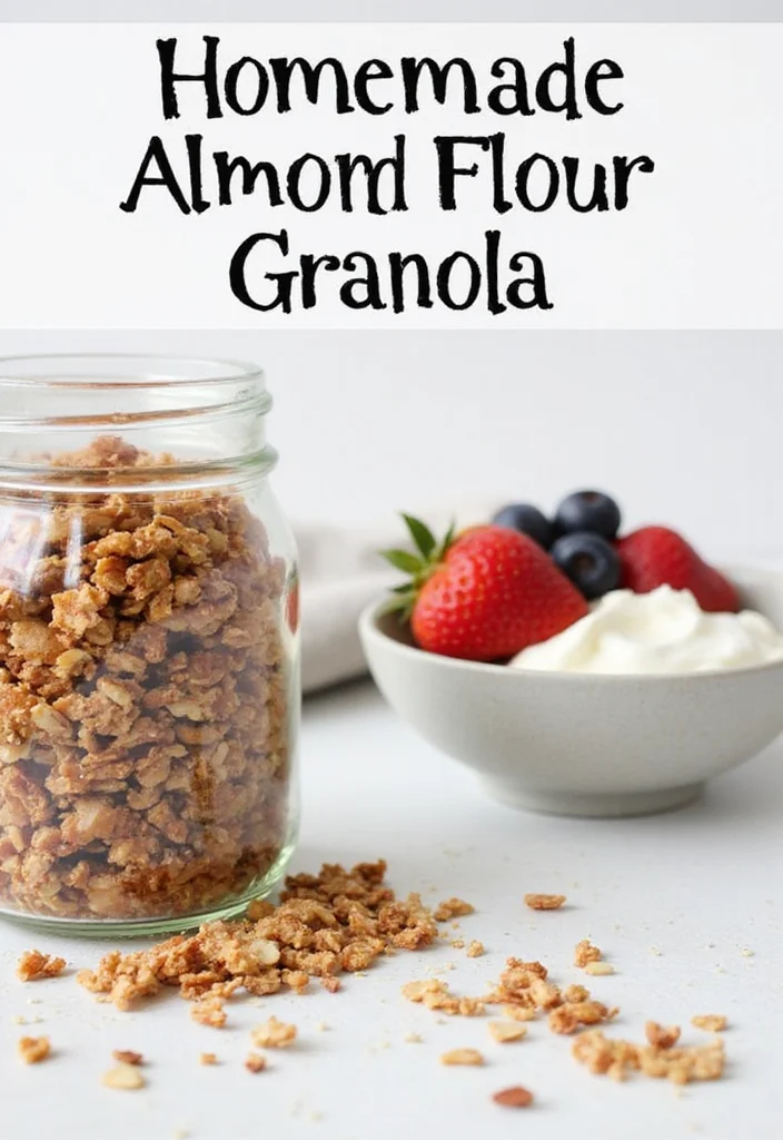 10 Healthy Almond Flour Recipes for Better Baking - 7. Almond Flour Granola