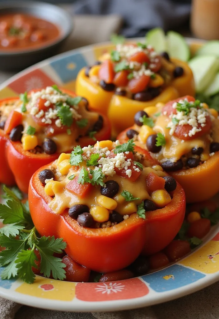 10 Healthy Bell Pepper Recipes for Fresh Flavor - 7. Mexican-Style Stuffed Peppers