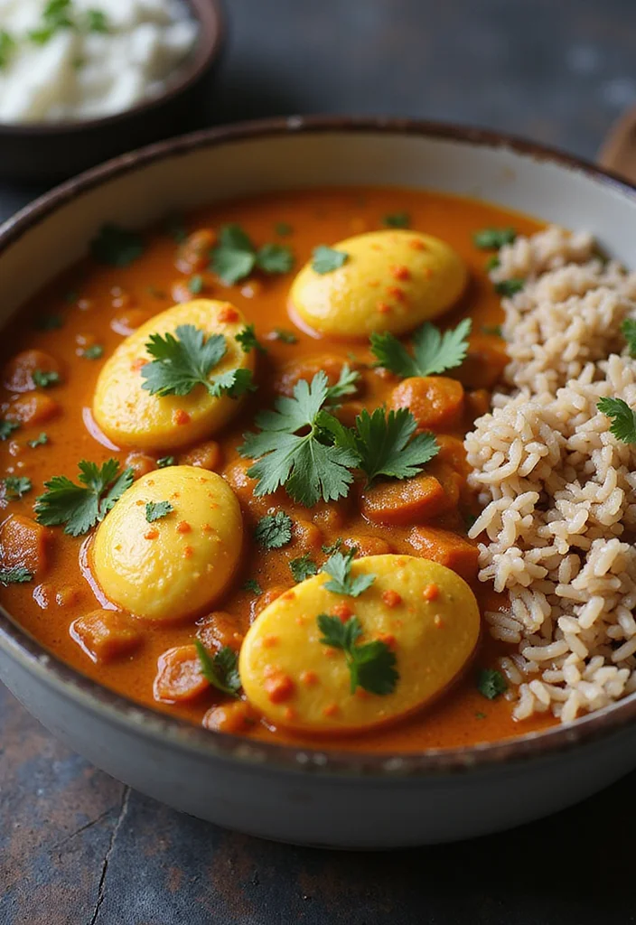 10 Healthy Boiled Egg Recipes for Simple Meals - 5. Spicy Boiled Egg Curry