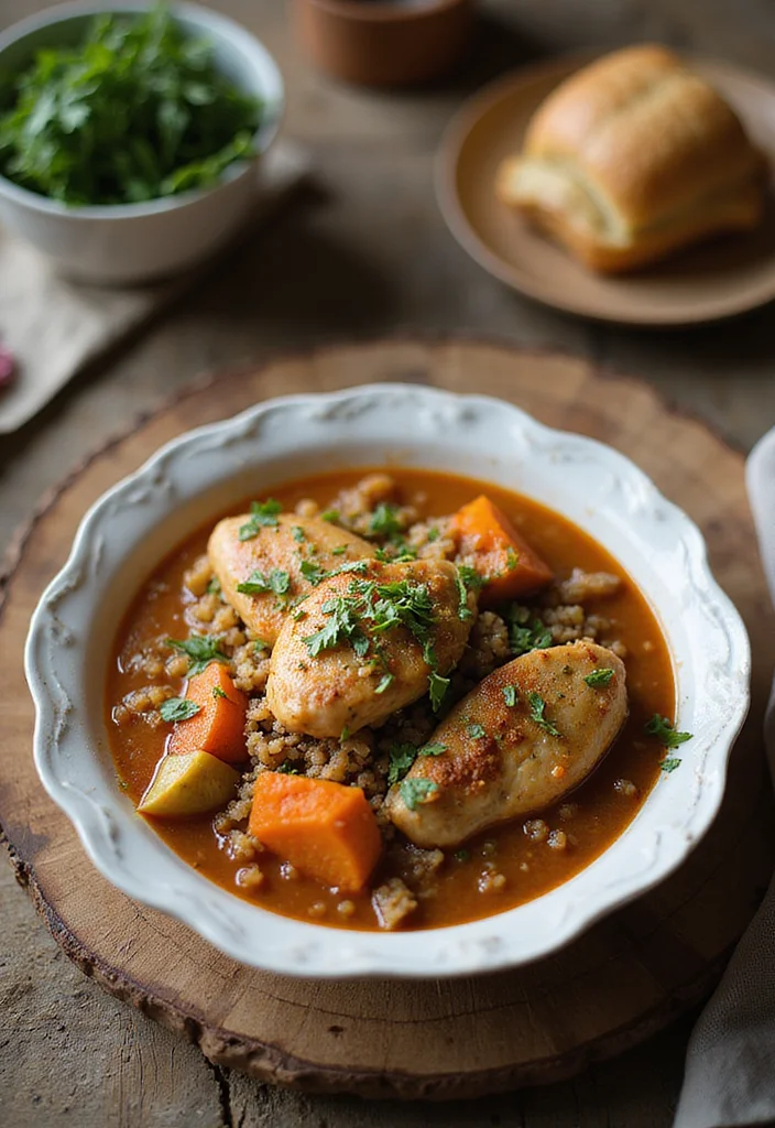 10 Healthy Chicken Stew Recipes for Cozy Dinners - 5. Hearty Chicken and Quinoa Stew