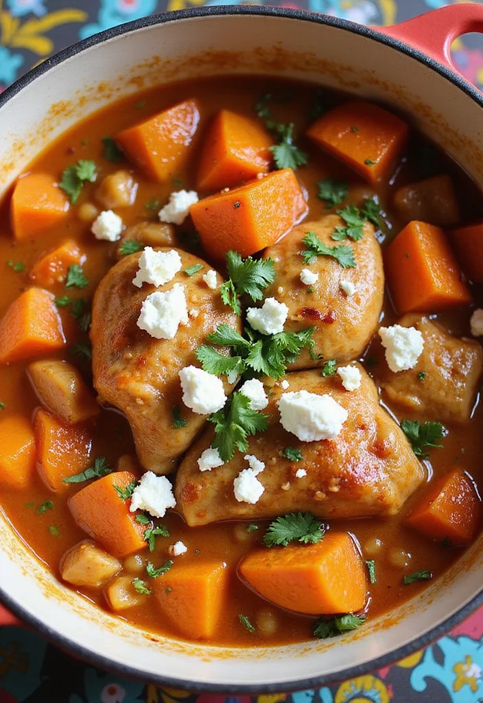 10 Healthy Chicken Stew Recipes for Cozy Dinners - 9. One-Pot Chicken and Sweet Potato Stew