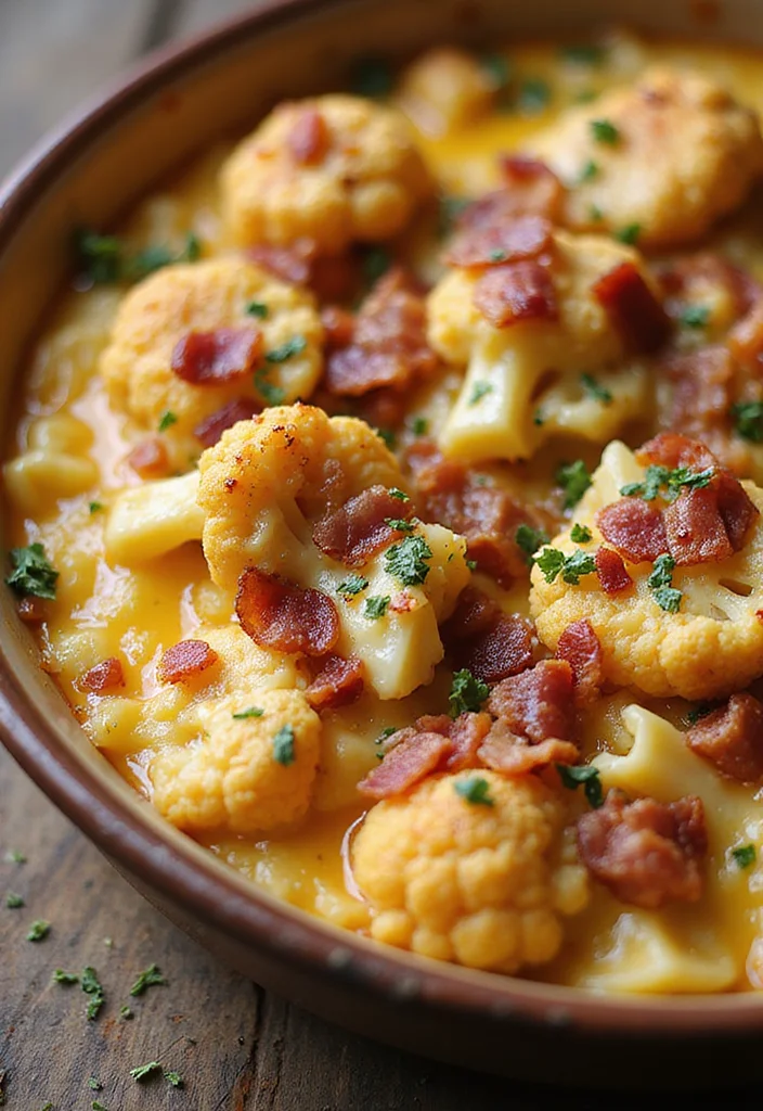 10 Keto Mozzarella Recipes for Simple Cheesy Meals - 2. Cheesy Cauliflower Bake