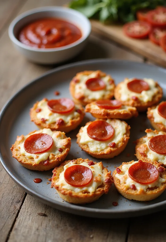 10 Keto Mozzarella Recipes for Simple Cheesy Meals - 3. Keto Pizza Bites