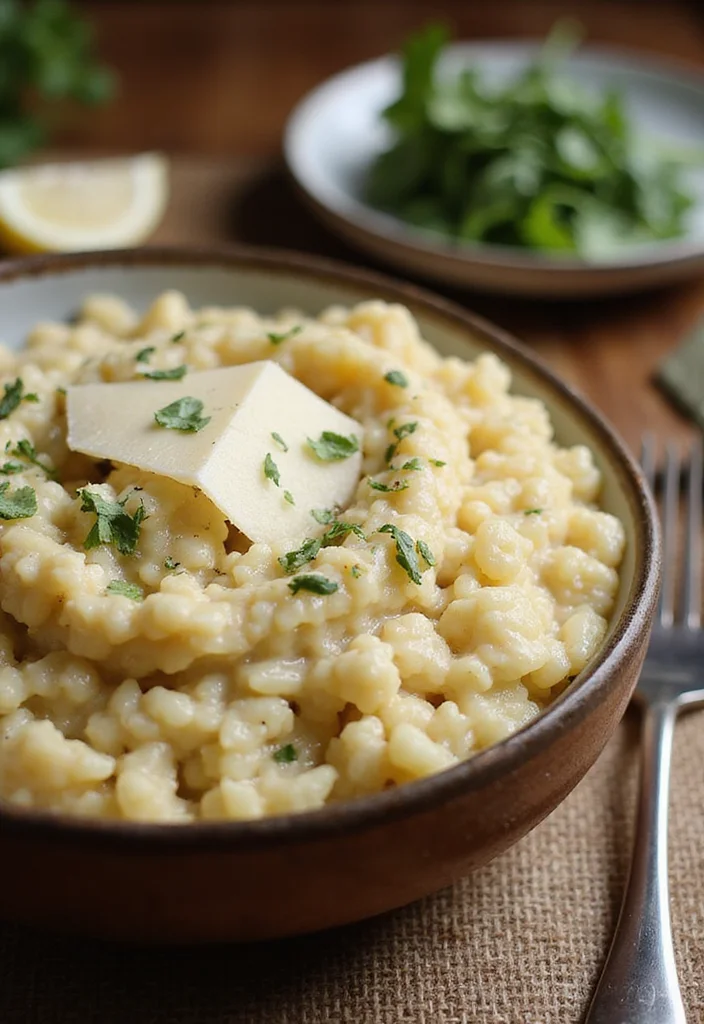 10 Keto Riced Cauliflower Recipes for Easy Low Carb Sides - 10. Italian Cauliflower Rice Risotto
