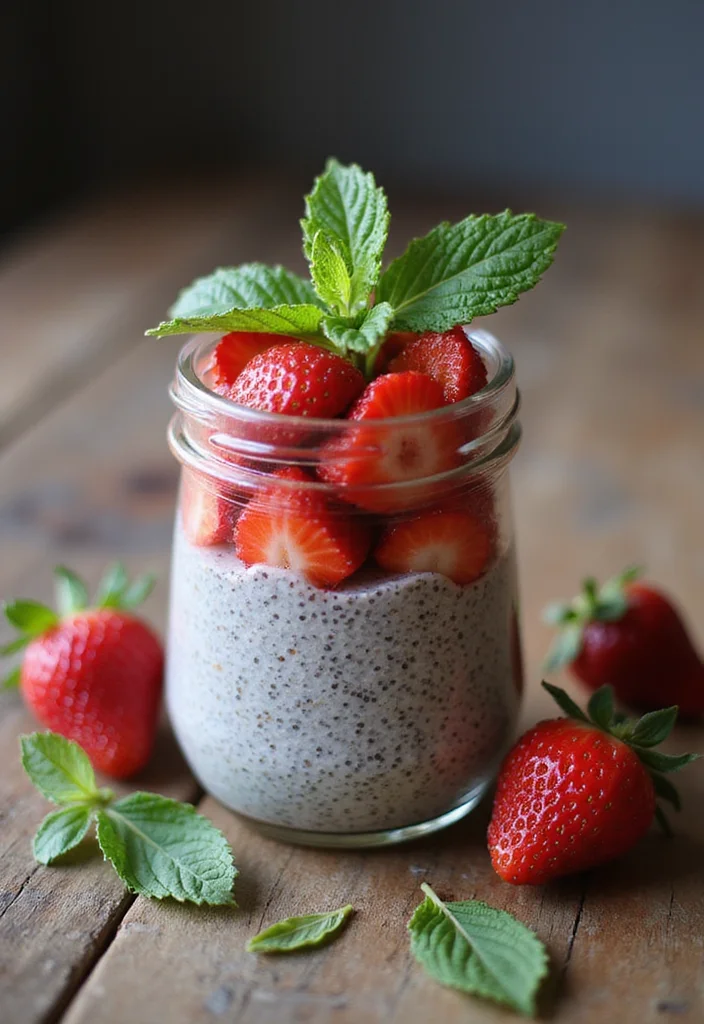 10 Keto Strawberry Recipes for Light Sweet Treats - 4. Strawberry Chia Pudding