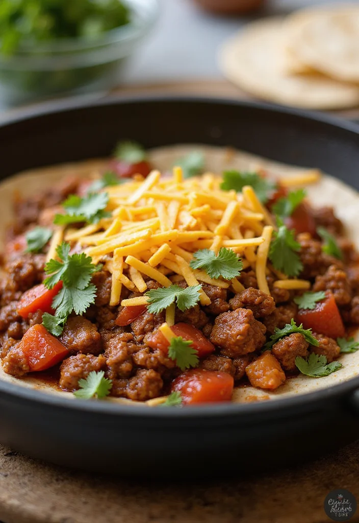10 Keto Taco Meat Recipes for Fast Weeknight Dinners - 1. Spicy Beef Taco Skillet