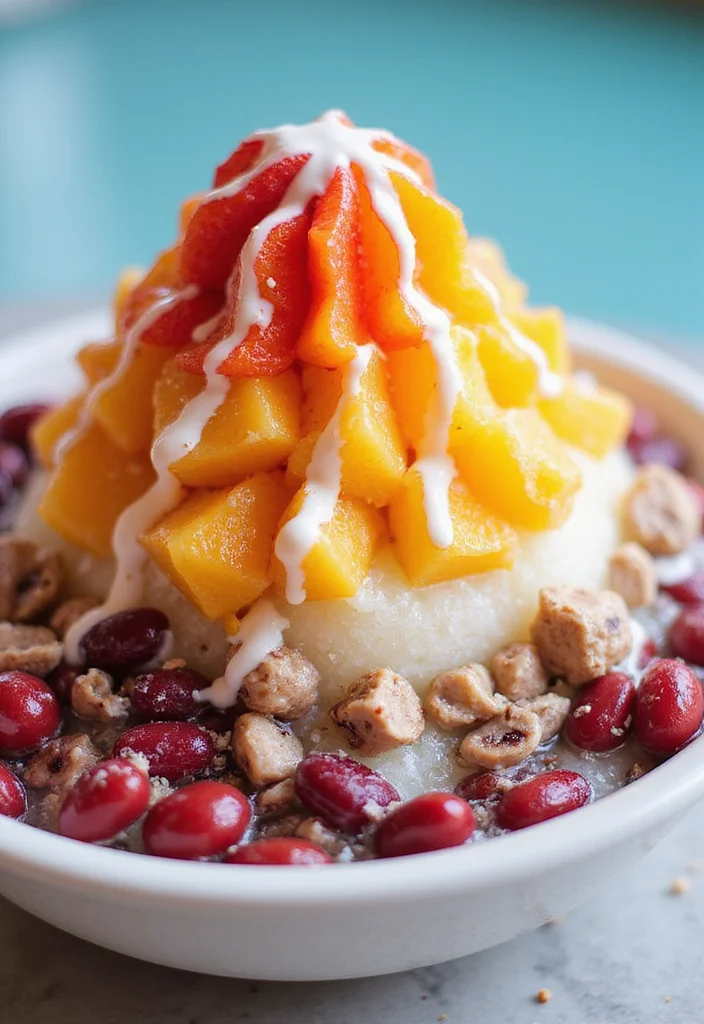 10 Korean Dessert Recipes with Sweet Traditional Flavor - 1. Patbingsu - Korean Shaved Ice