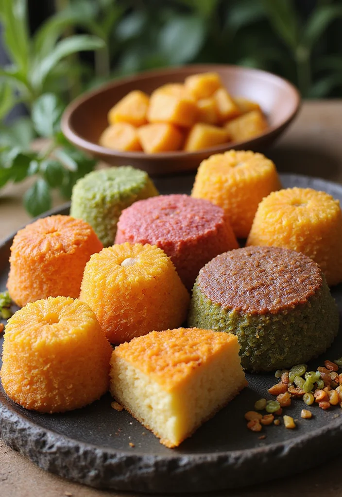 10 Korean Dessert Recipes with Sweet Traditional Flavor - 7. Jeolpyeon - Colorful Rice Cake