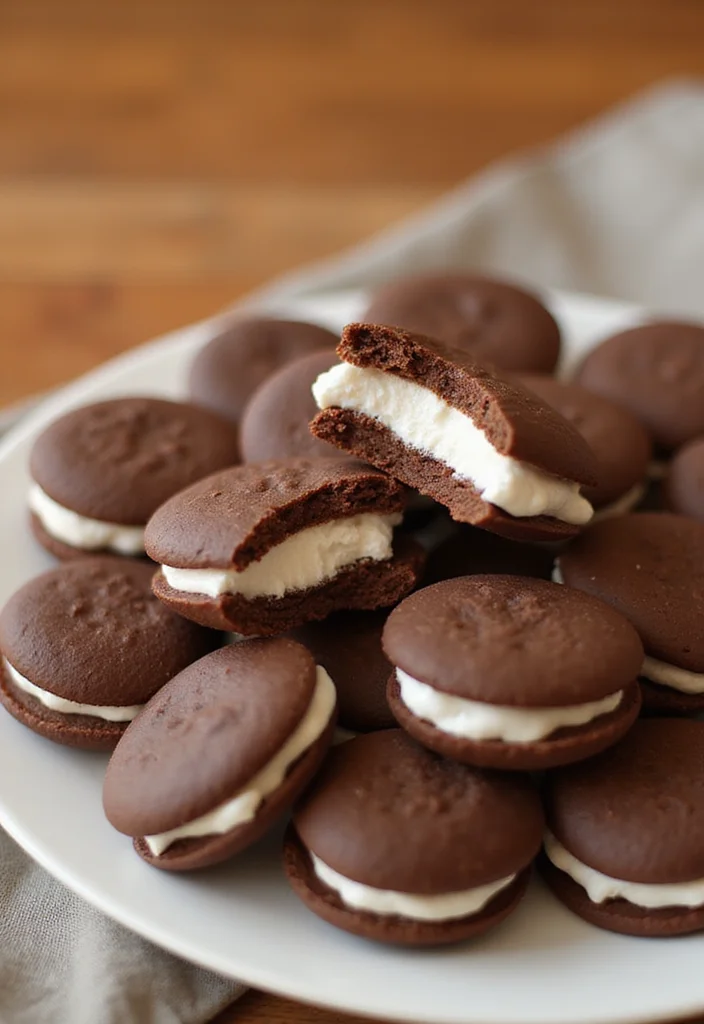 10 Korean Dessert Recipes with Sweet Traditional Flavor - 8. Choco Pie - Chocolate-Covered Treat