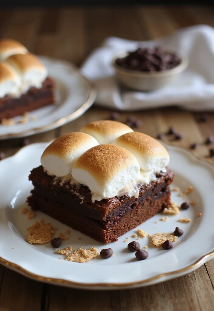 10 S'more Dessert Recipes for Gooey Sweet Treats - 1. Classic S’mores Brownies