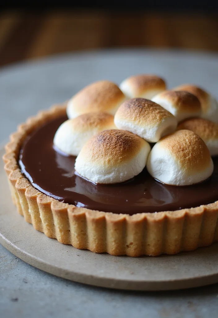 10 S'more Dessert Recipes for Gooey Sweet Treats - 10. S’mores Tart
