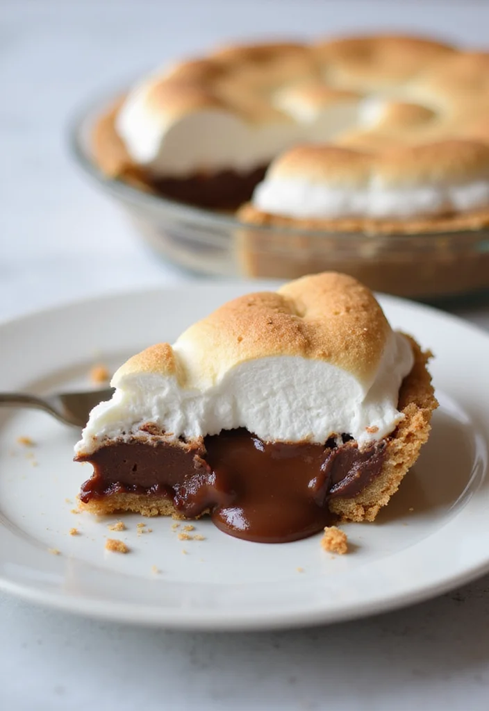 10 S'more Dessert Recipes for Gooey Sweet Treats - 2. No-Bake S’mores Pie