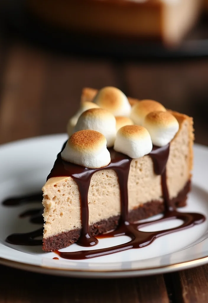 10 S'more Dessert Recipes for Gooey Sweet Treats - 5. S’mores Cheesecake