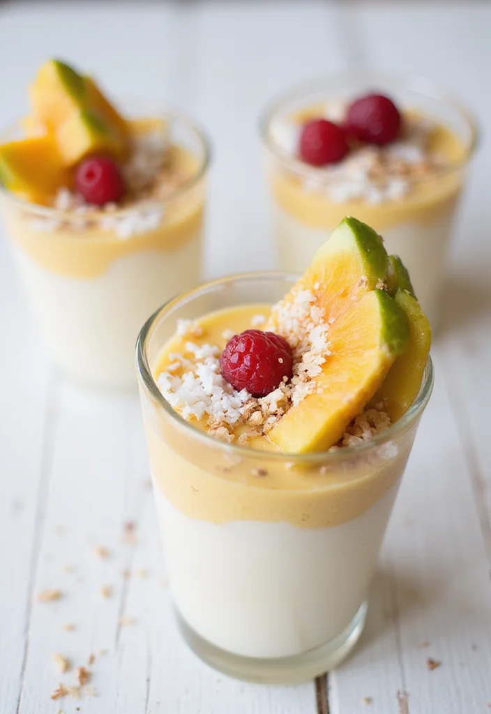 10 Tofu Dessert Recipes Light and Creamy - 4. Tofu Coconut Panna Cotta