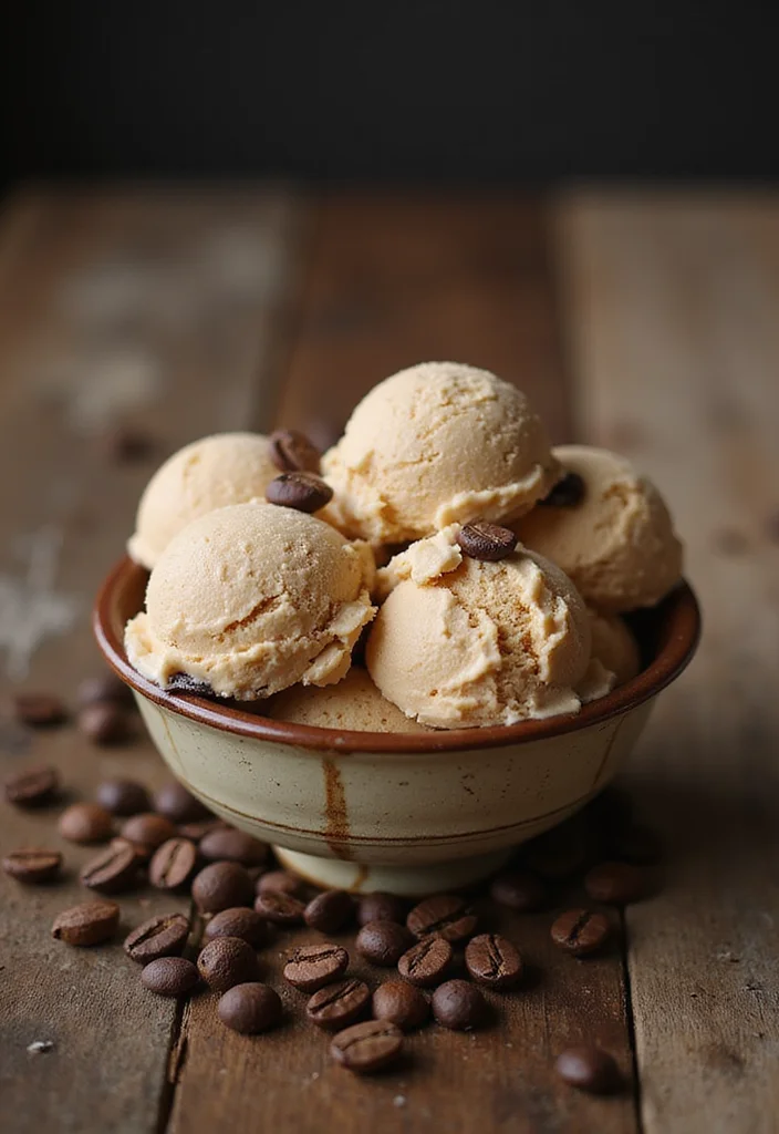 10 Tofu Dessert Recipes Light and Creamy - 9. Tofu Coffee Ice Cream