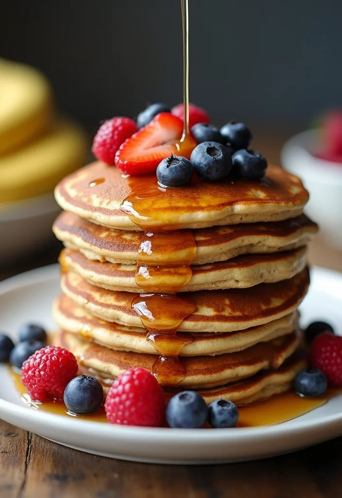 10 Vegan Banana Recipes for Sweet Everyday Treats - 6. Vegan Banana Pancakes