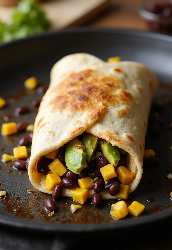 10 Vegan Blackstone Recipes for Easy Griddle Meals - 3. Hearty Breakfast Burrito
