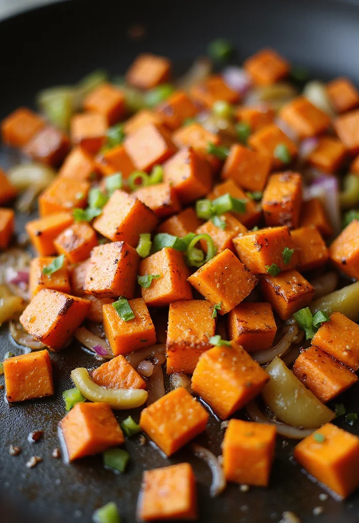 10 Vegan Blackstone Recipes for Easy Griddle Meals - 4. Sweet Potato Hash