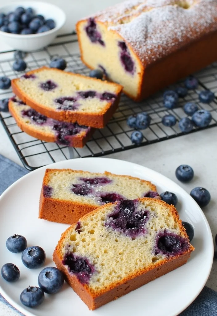 10 Vegan Bread Recipes for Simple Homemade Baking - 10. Blueberry Vegan Bread