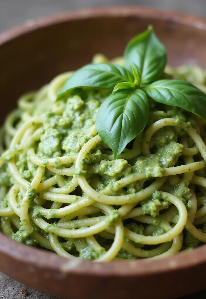 10 Whole30 Vegan Recipes for Clean Plant-Based Eating - 1. Zucchini Noodles with Avocado Pesto