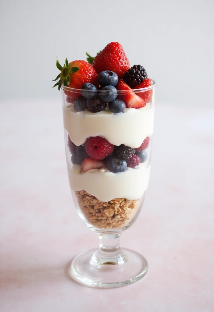 12 Berry Dessert Recipes Fresh and Easy - 2. Berry Yogurt Parfait