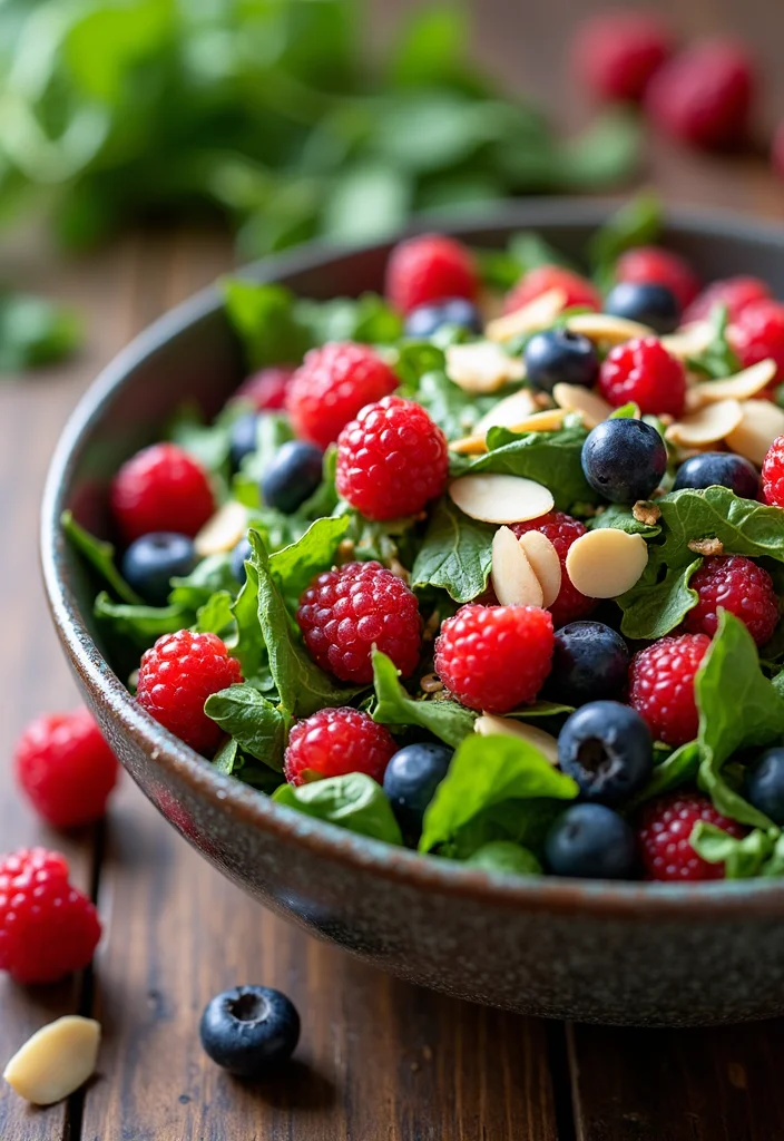 12 Berry Dessert Recipes Fresh and Easy - 8. Berry Salad with Honey Vinaigrette