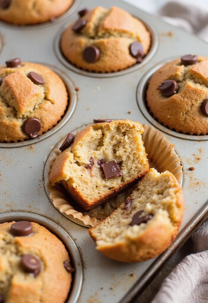 12 Cinnamon Dessert Recipes Warm and Cozy - 12. Cinnamon Chocolate Chip Muffins
