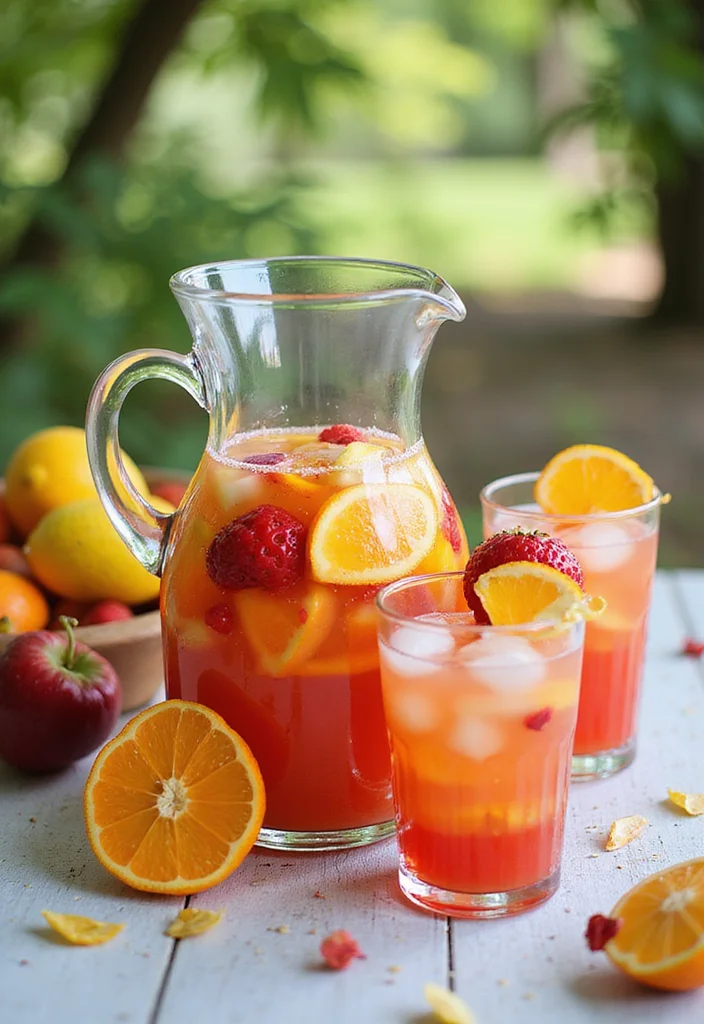 12 Easter Dinner Recipes for a Bright Spring Table - 12. Fruity Easter Punch