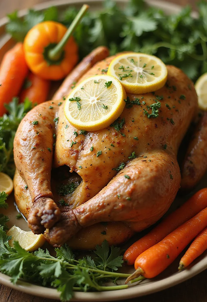 12 Easter Dinner Recipes for a Bright Spring Table - 2. Lemon Herb Roasted Chicken