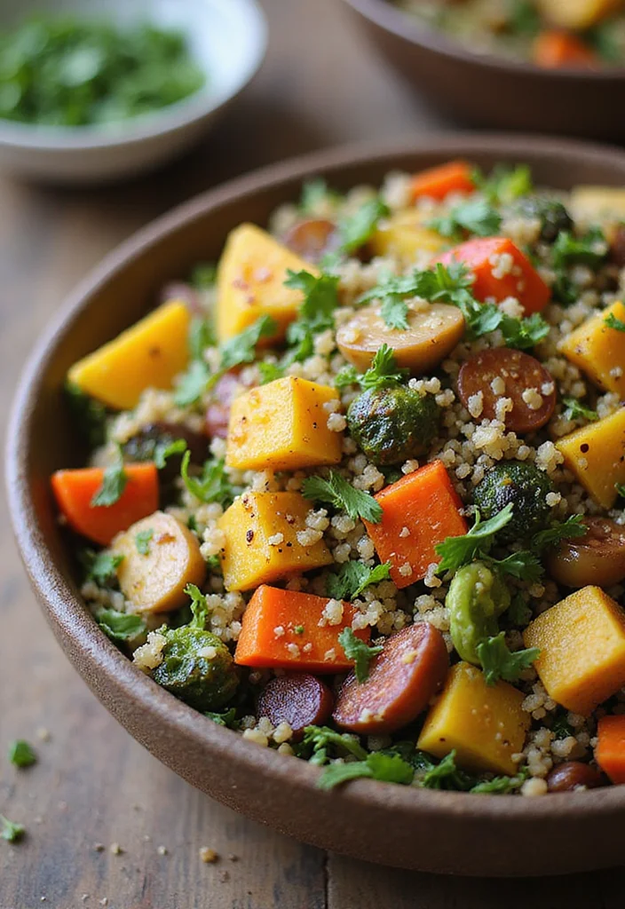 12 Easy Dinner Party Recipes for Stress-Free Hosting - 3. Quinoa Salad with Roasted Vegetables