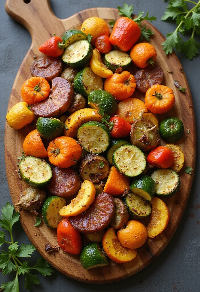 12 Easy Dinner Party Recipes for Stress-Free Hosting - 9. Roasted Vegetable Platter