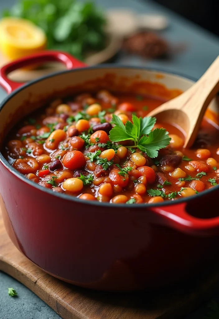 12 Easy Vegan Recipes for Quick Everyday Meals - 1. One-Pot Vegan Chili