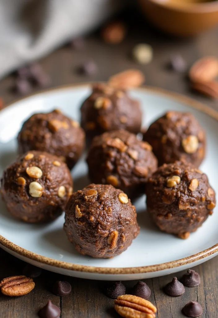 12 Easy Vegan Recipes for Quick Everyday Meals - 11. Vegan Chocolate Energy Bites