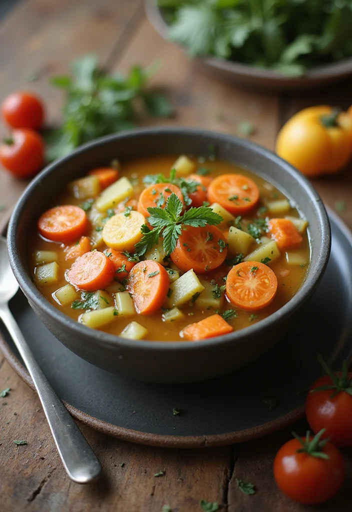 12 Easy Vegan Recipes for Quick Everyday Meals - 12. Vegan Vegetable Soup