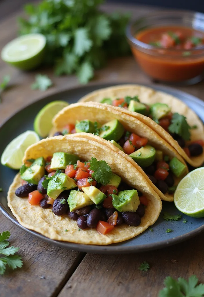 12 Easy Vegan Recipes for Quick Everyday Meals - 3. Simple Vegan Tacos