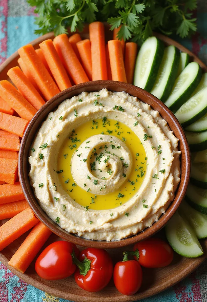 12 Easy Vegan Recipes for Quick Everyday Meals - 6. Easy Vegan Hummus