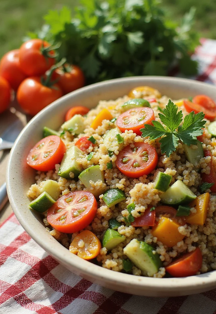 12 Easy Vegan Recipes for Quick Everyday Meals - 8. Vegan Quinoa Salad