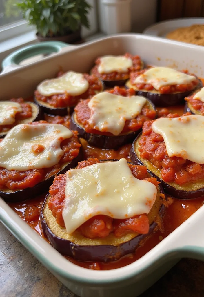 12 Greek Dinner Recipes Full of Mediterranean Flavor - 6. Baked Eggplant with Tomato Sauce
