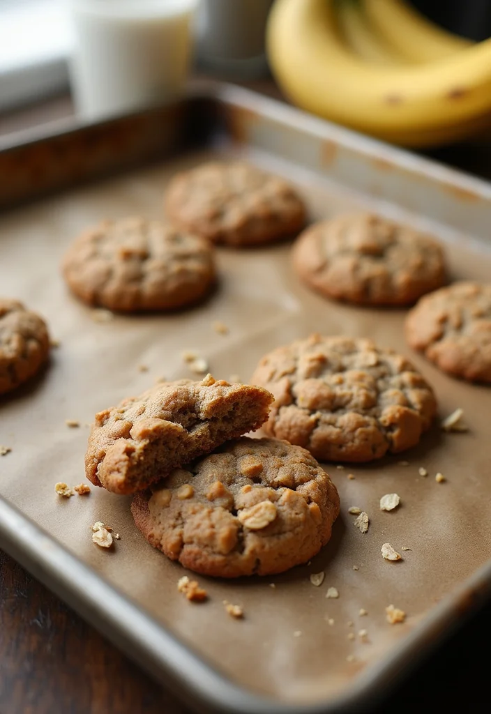 12 Healthy Sweet Treat Recipes for Light Indulgence - 2. Banana Oatmeal Cookies