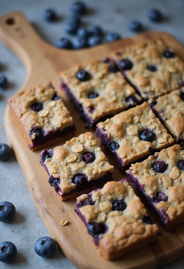 12 Healthy Sweet Treat Recipes for Light Indulgence - 8. Blueberry Oatmeal Bars