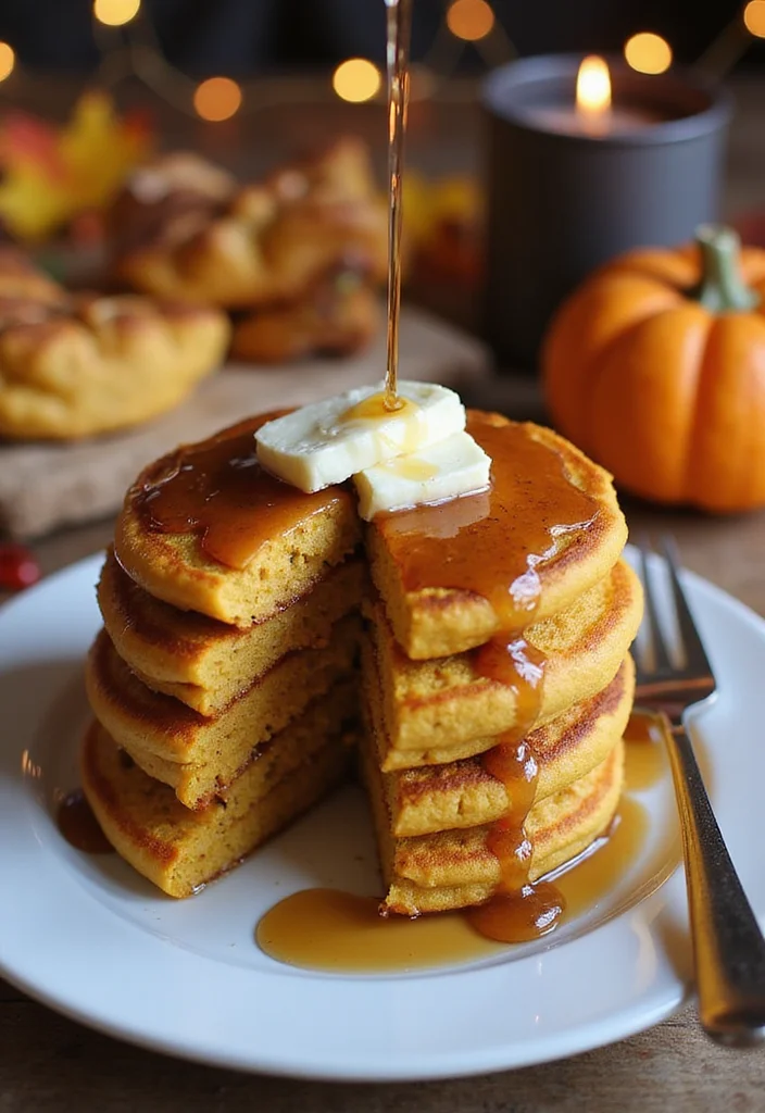 12 Keto Fall Recipes with Warm Seasonal Flavor - 12. Keto Pumpkin Pancakes