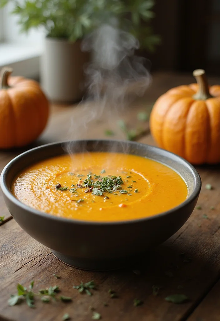 12 Keto Fall Recipes with Warm Seasonal Flavor - 2. Creamy Pumpkin Soup