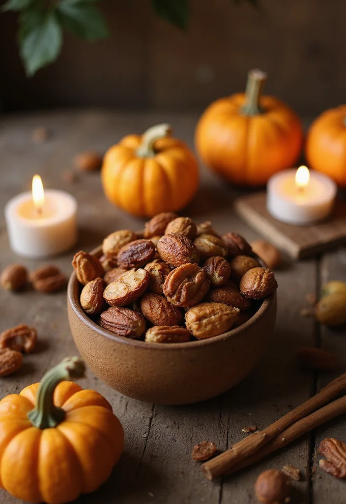 12 Keto Fall Recipes with Warm Seasonal Flavor - 7. Spiced Roasted Nuts